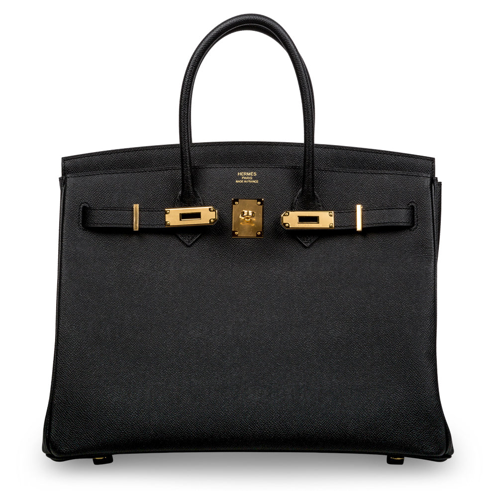 Birkin 35 - Noir Epsom - GHW