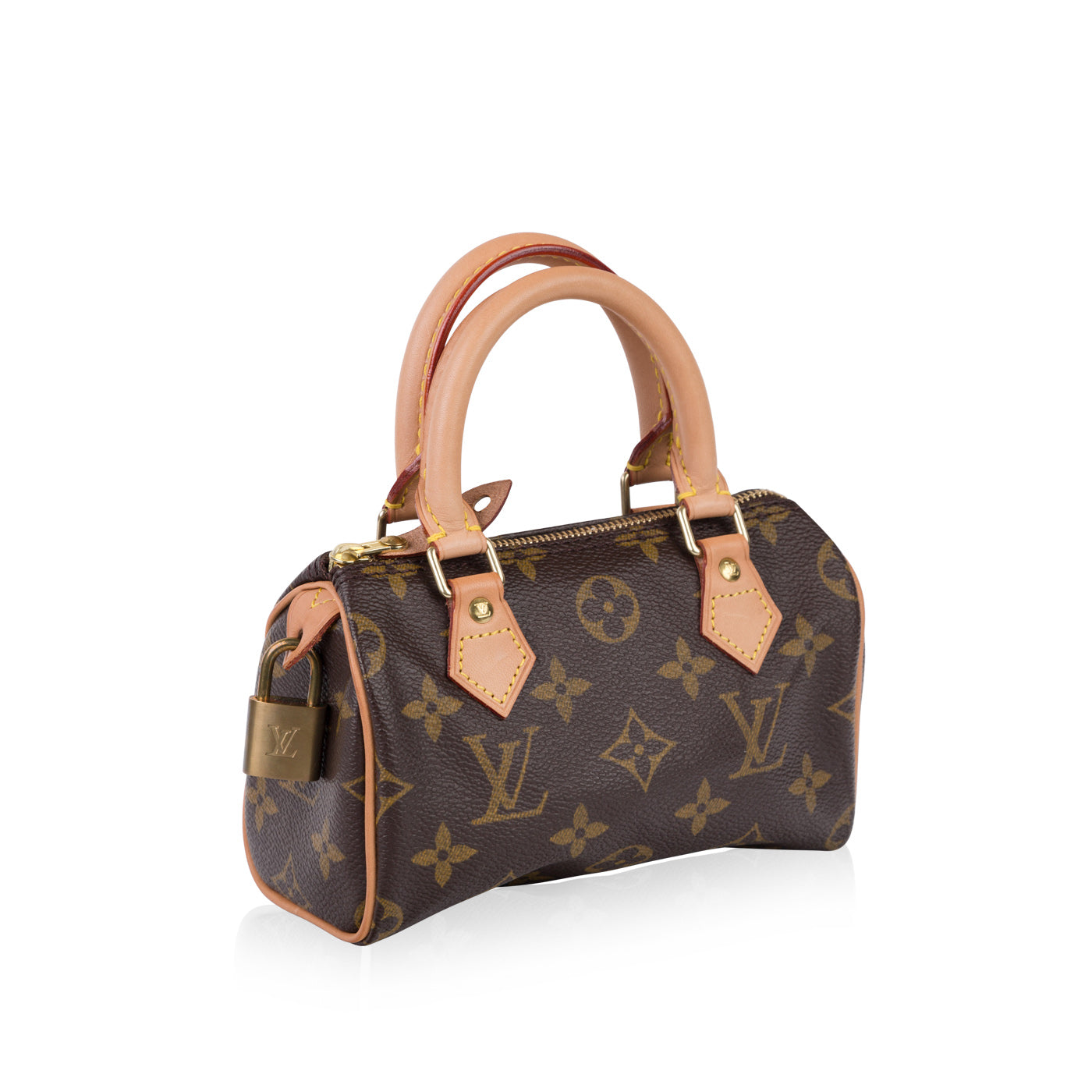 Louis Vuitton Monogram Mini Sac HL Speedy with LV Crossbody Strap