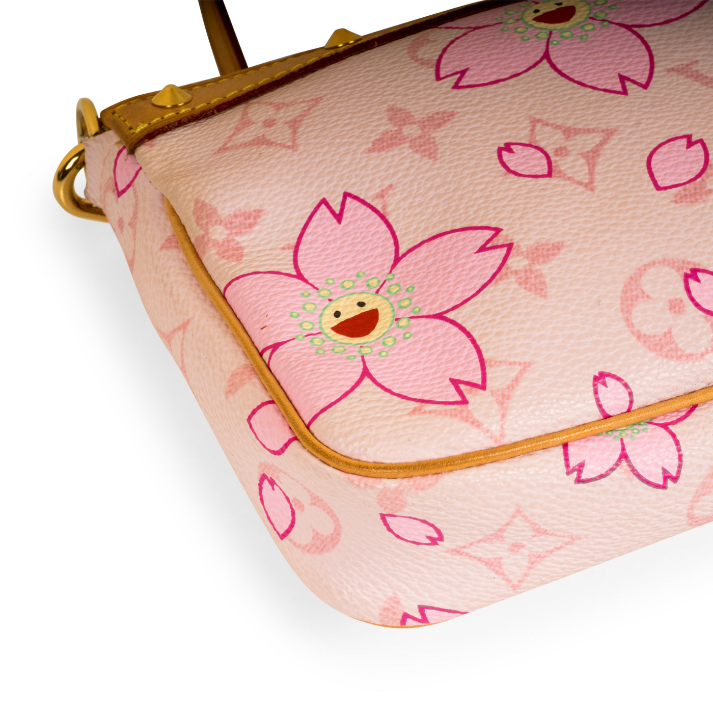 FWRD Renew Louis Vuitton Monogram Cherry Blossom Pochette Accessories Bag  in Multicolor