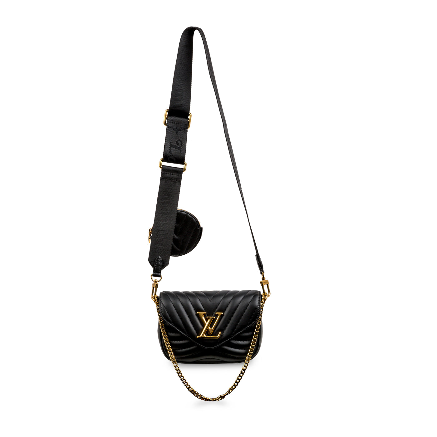 M56471 Louis Vuitton New Wave Multi-Pochette Crossbody Handbag
