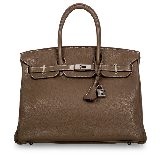 Birkin 35 - Etoupe Togo - PHW