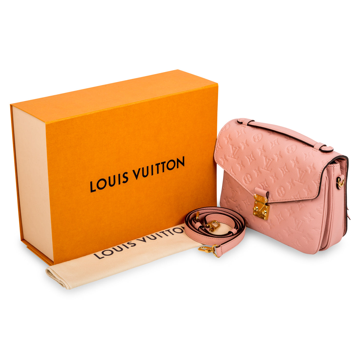 Louis Vuitton Pochette Metis Turtledove Empreinte, New in Dustbag - Julia  Rose Boston