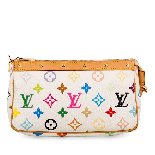 Pochette Accessoires - White Multicolore Murakami