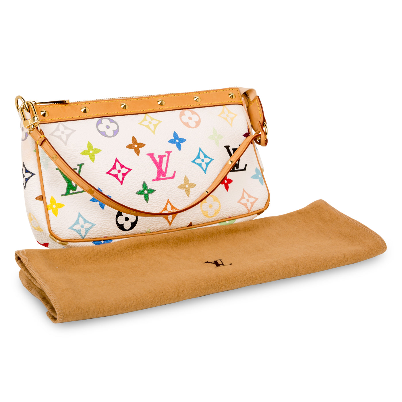Louis Vuitton Murakami White Multicolore Wallet – Dina C's Fab and