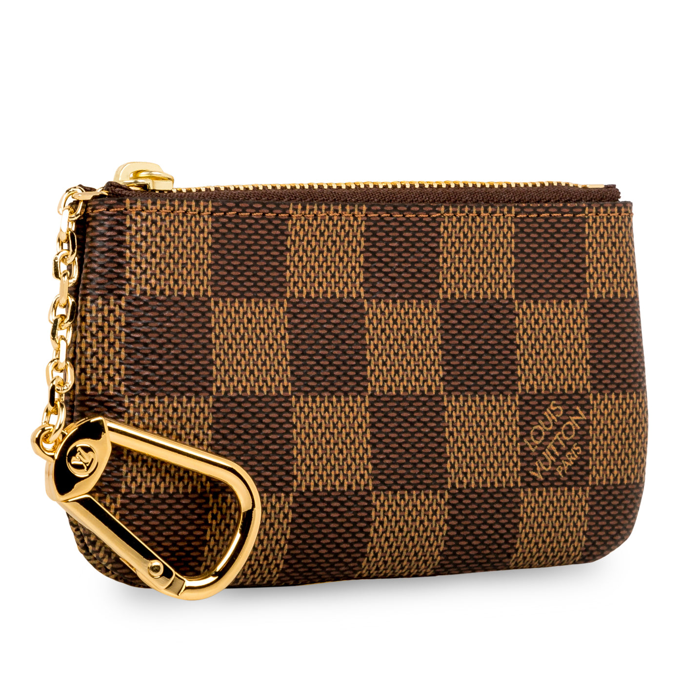 Key Pouch - Damier Ebene Canvas