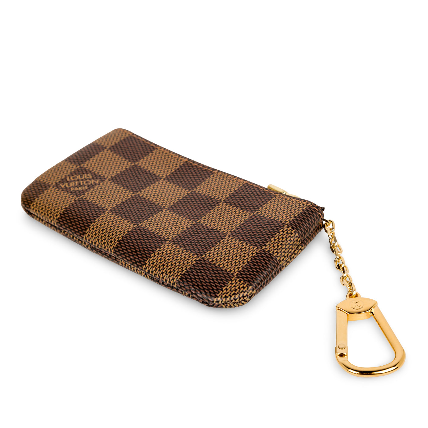 Key Pouch - Damier Ebene Canvas