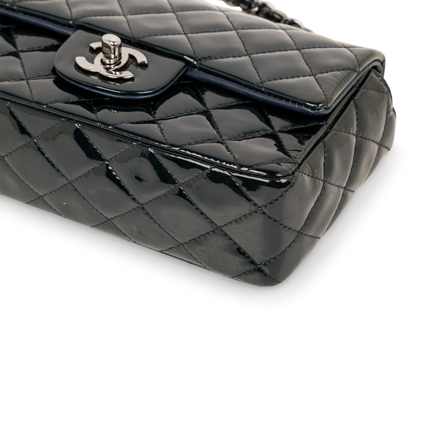 Chanel Caviar Quilted Medium Double Flap Grey