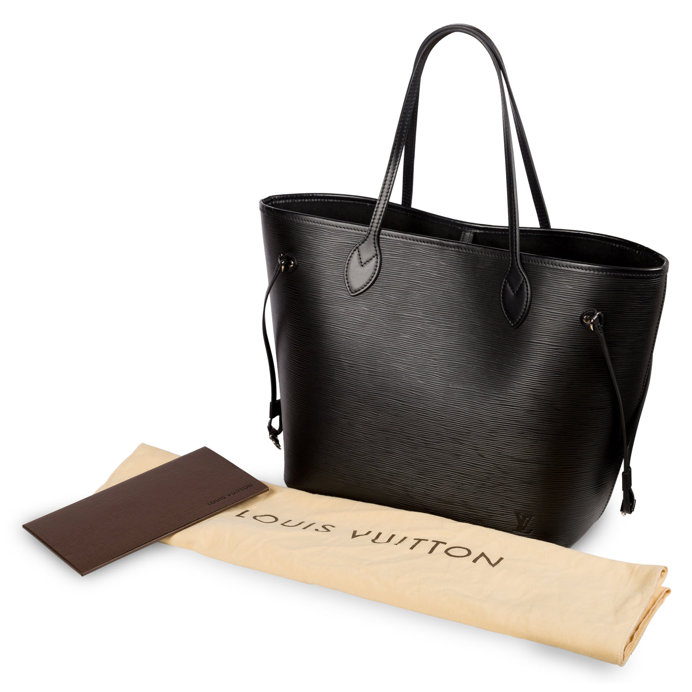 Louis Vuitton - Neverfull MM - Noir Epi Leather - Pre-Loved