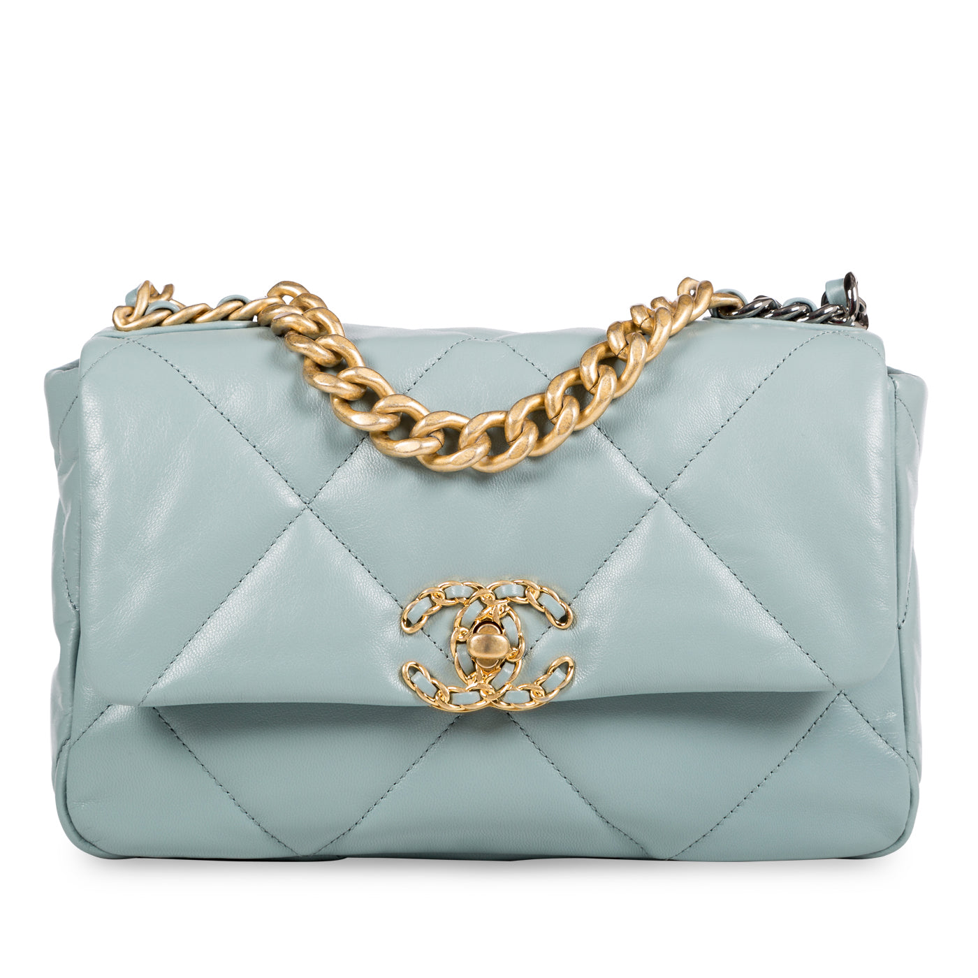 Chanel 19 Blue Flagbag Small  Bags, Chanel 19 bag, Chanel handbags