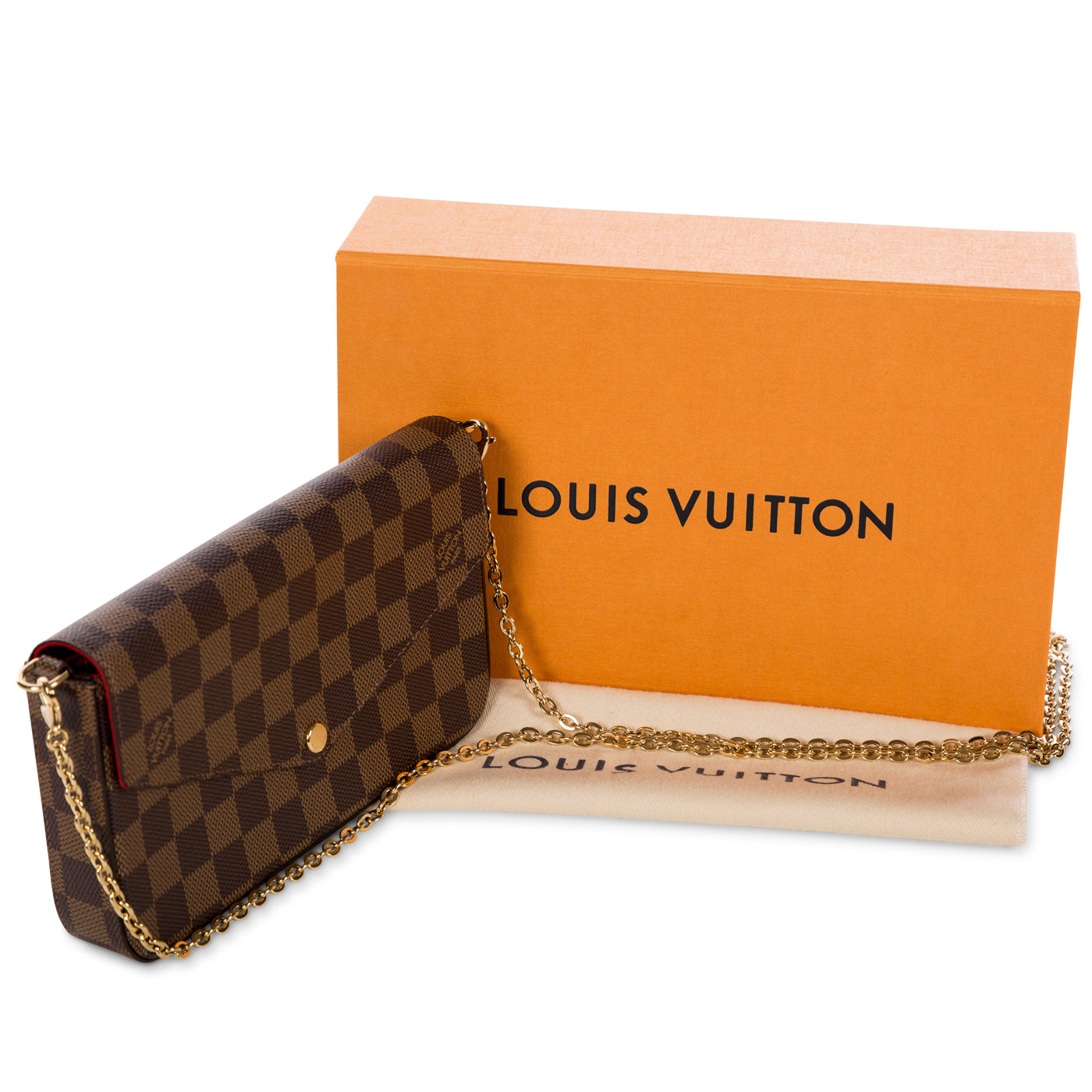Louis Vuitton Women's Damier Ebene Pochette Felicie