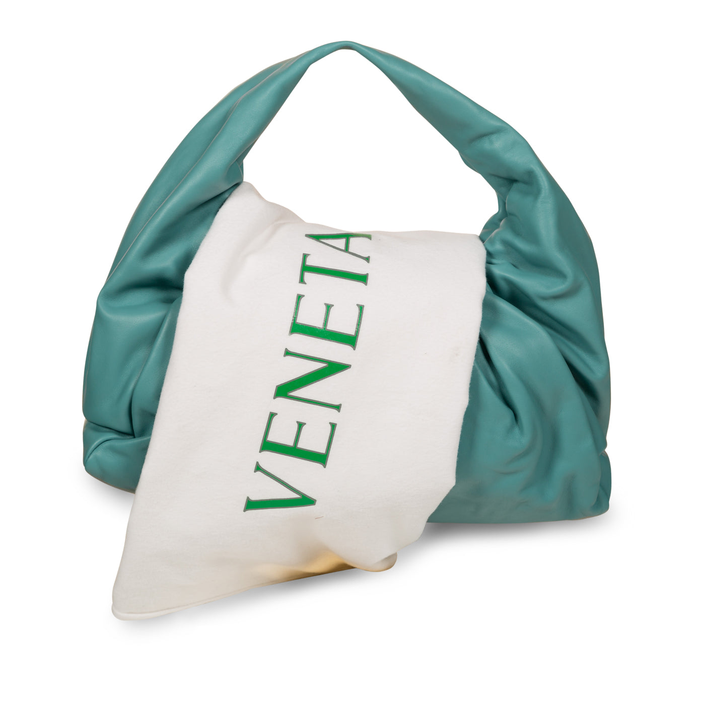 Bottega Veneta - Small Shoulder Pouch - Water Green - Immaculate