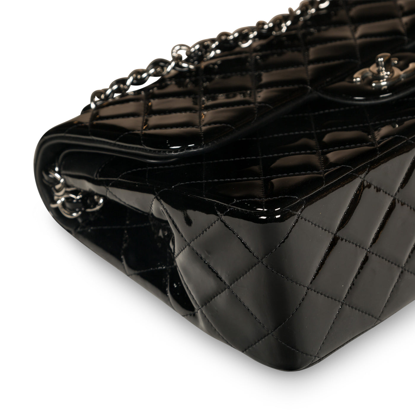 Classic Flap Bag - Jumbo - Patent