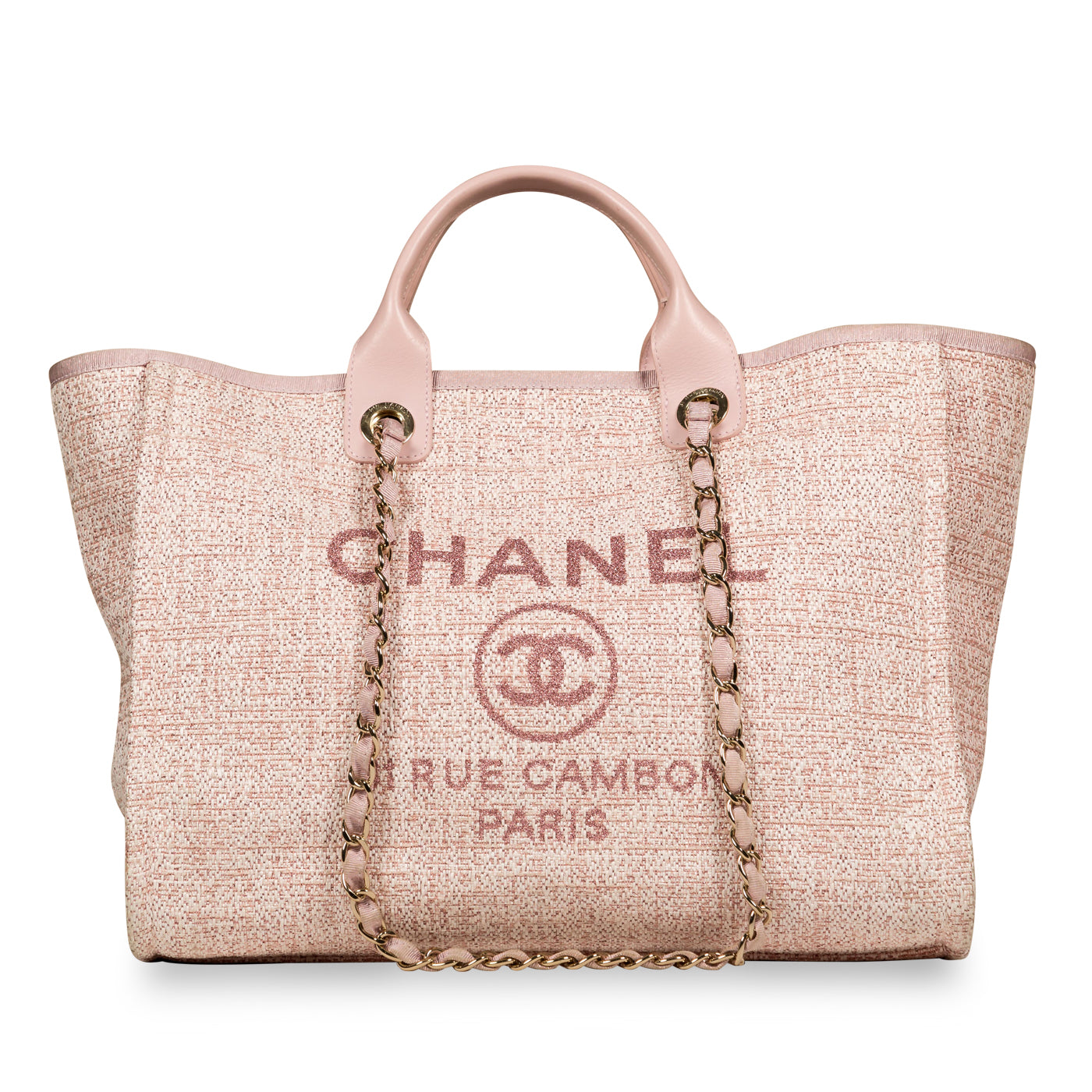 Chanel Deauville Shopping Bag with Sequins, Page 3