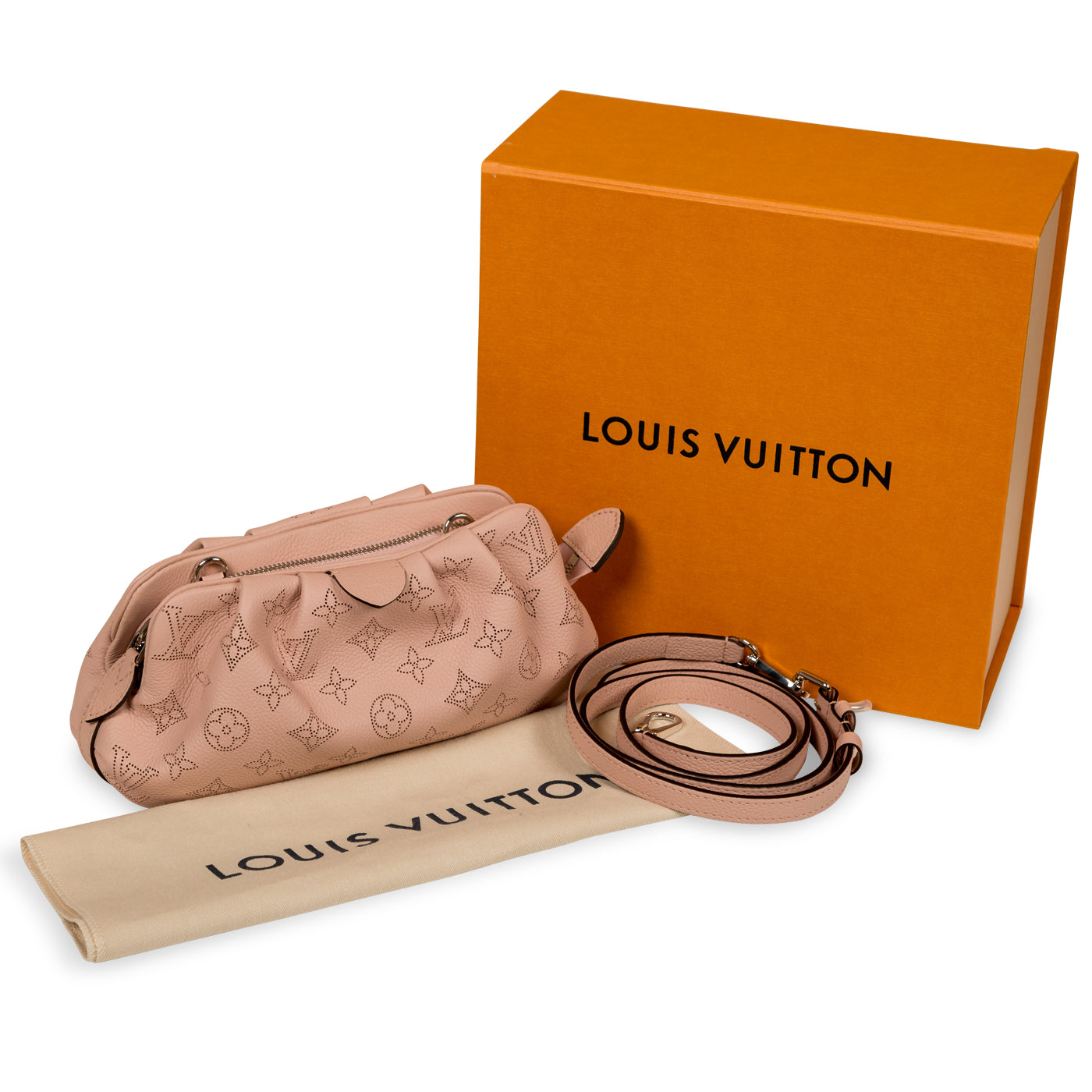 Louis Vuitton Monogram Scala Mini Pouch, Pink, One Size