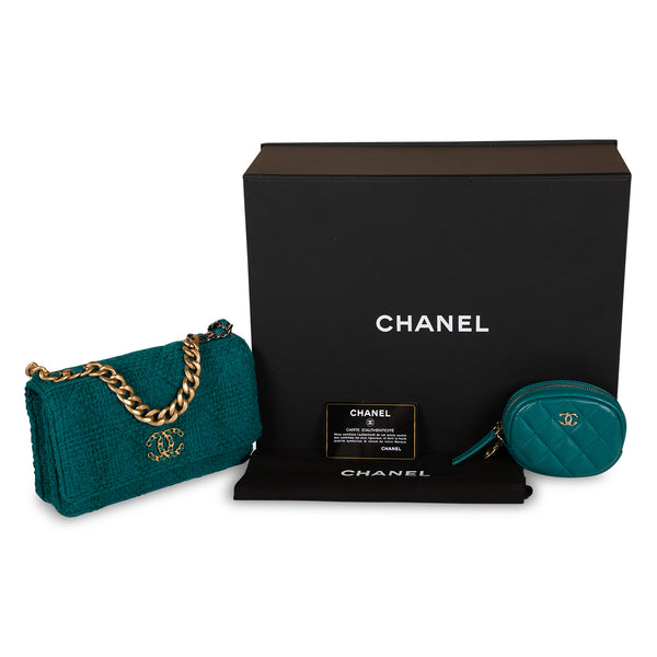 Chanel 19 WOC with Coin Purse