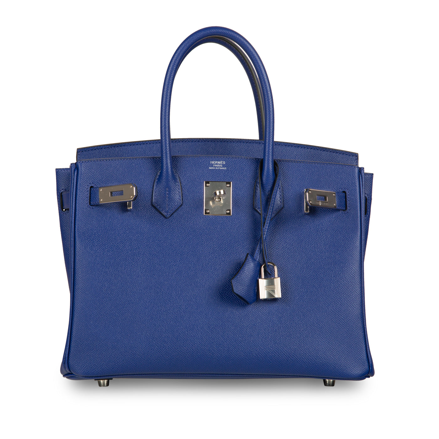 Birkin 30 -  Bleu Electrique