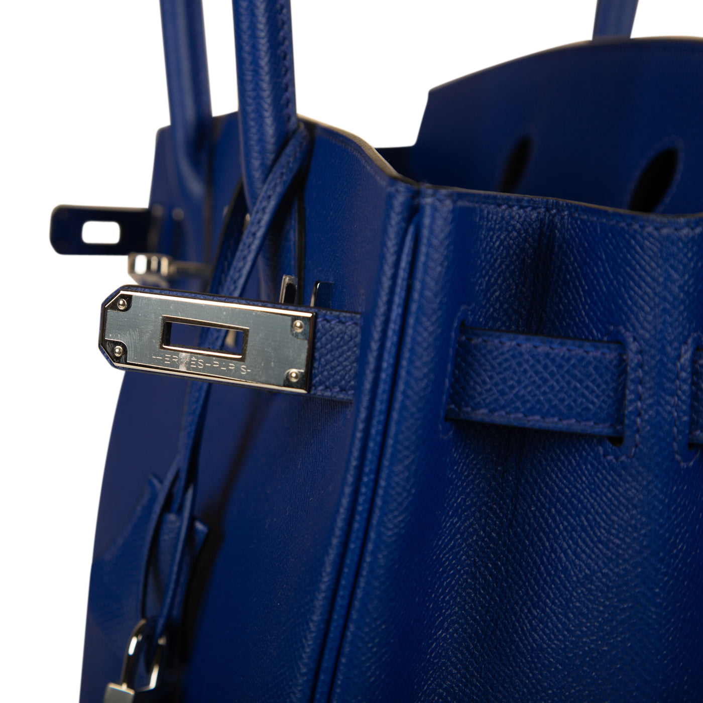 Birkin 30 -  Bleu Electrique