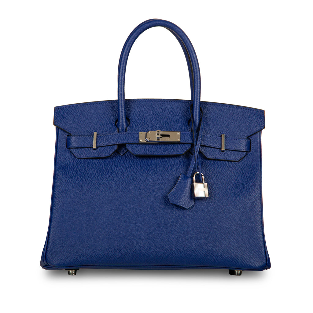 Hermès - Birkin 30 - Bleu Electrique | Bagista
