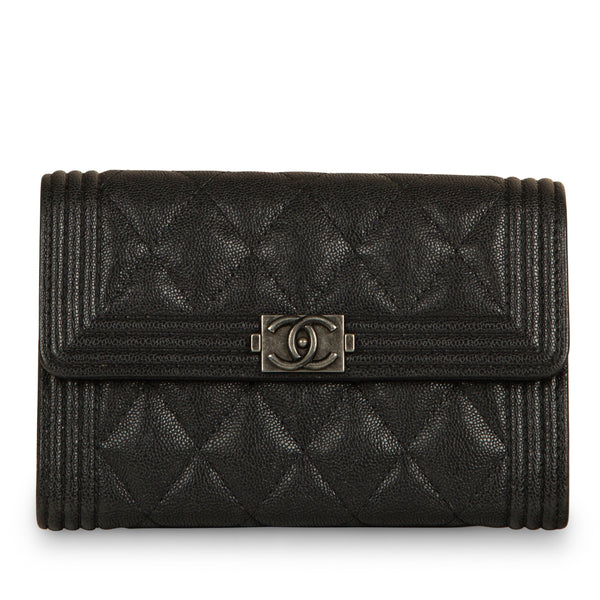 Chanel Boy Flap Wallet