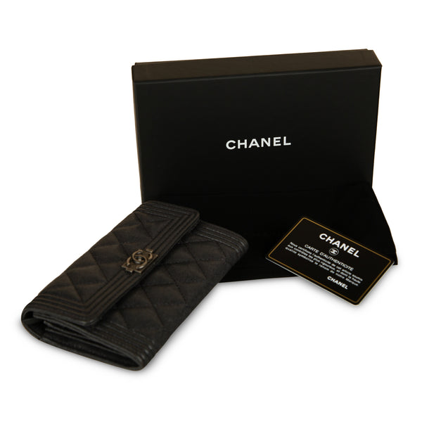 Chanel Boy Flap Wallet