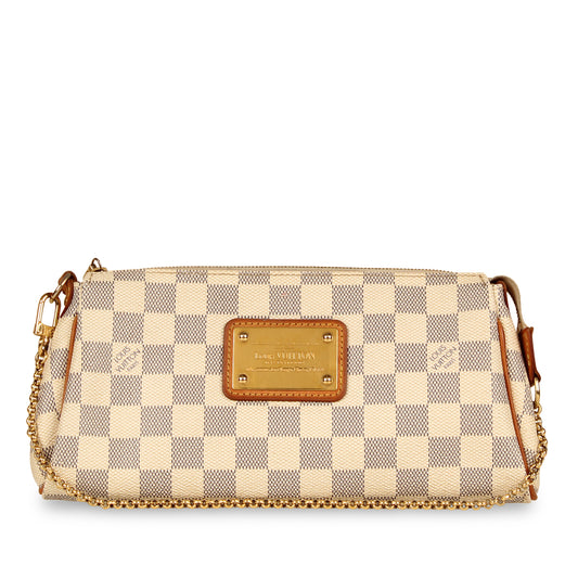 Eva Crossbody Bag - Damier Azur