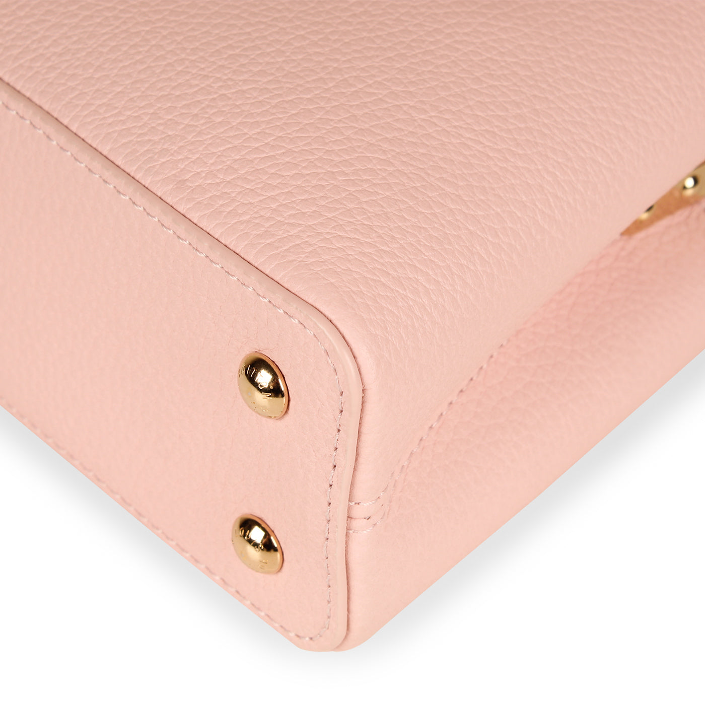 Louis Vuitton - Capucines Mini Bag - Pink - White Quartz - GHW - Brand New