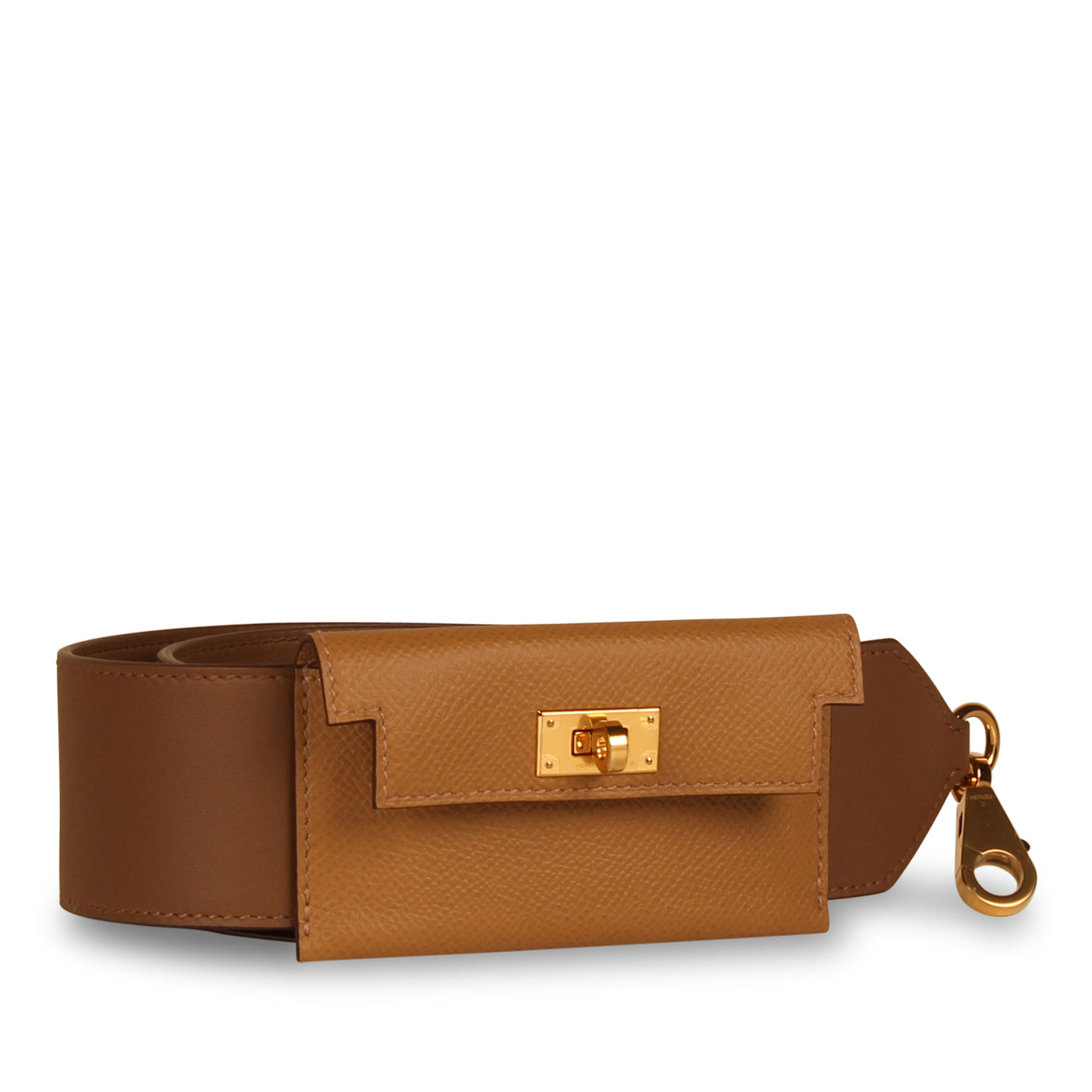 Kelly Pocket Bag Strap - Alezan/Biscuit