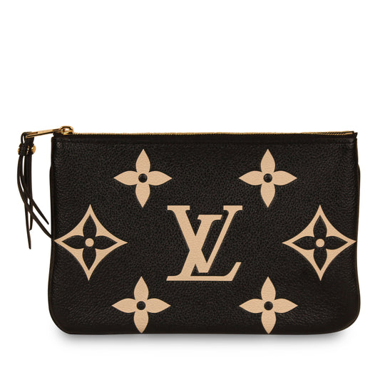 Pochette Double Zip on Strap