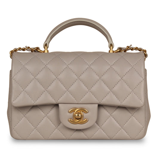 Classic Flap Bag - Mini Rectangular Top Handle