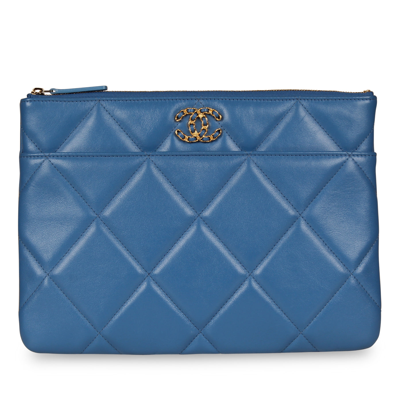 19 Flap Clutch - Royal Blue