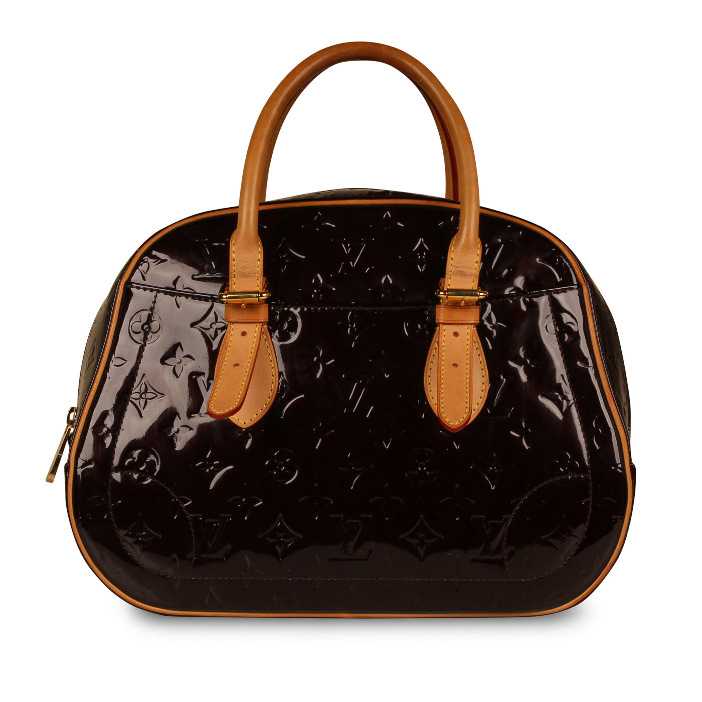 Patent Vernis Bowling Bag