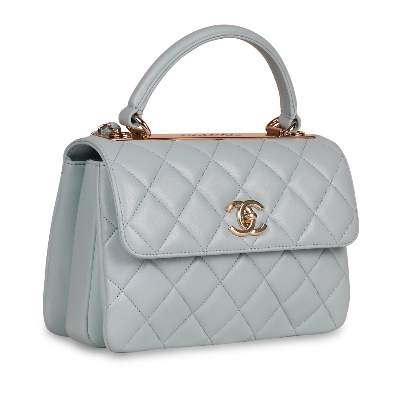 Trendy CC Flap Bag - Small Tiffany Blue