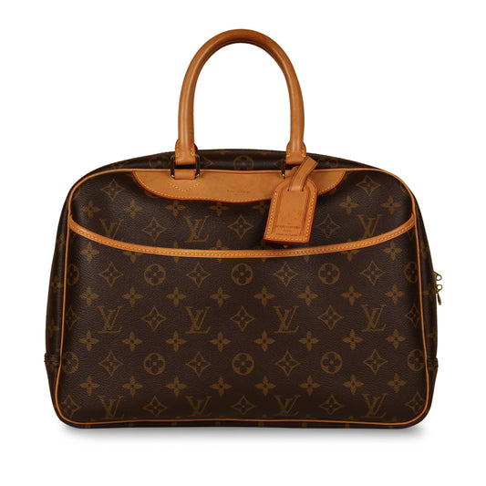 Monogram Canvas Deauville Luggage Bag
