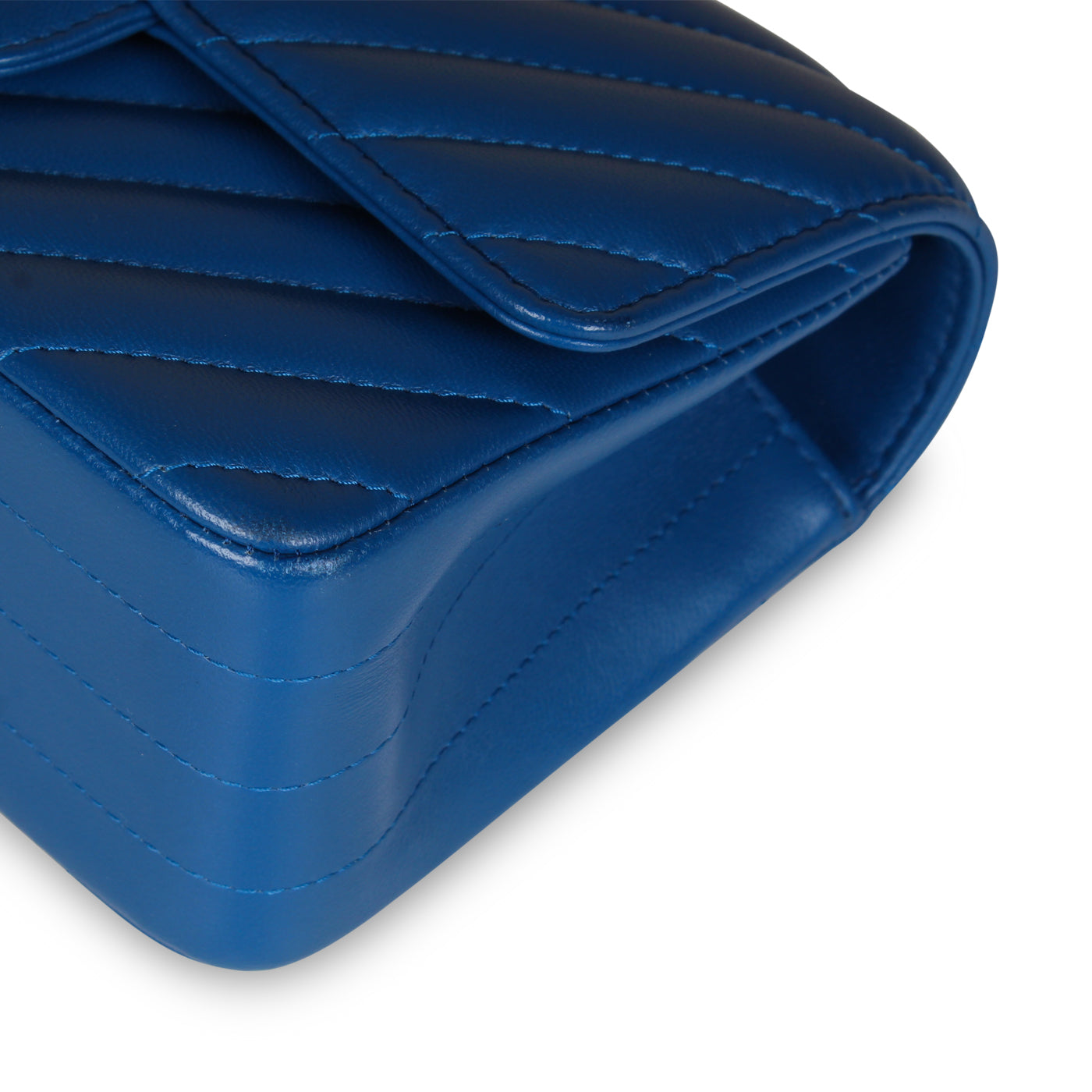 Classic Flap Bag - Mini Rectangular - Blue