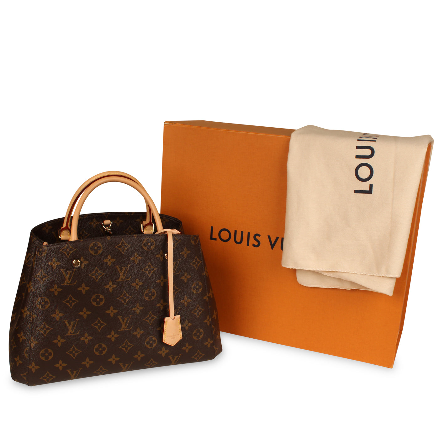 Louis Vuitton Brown Monogram Canvas Montaigne mm Bag