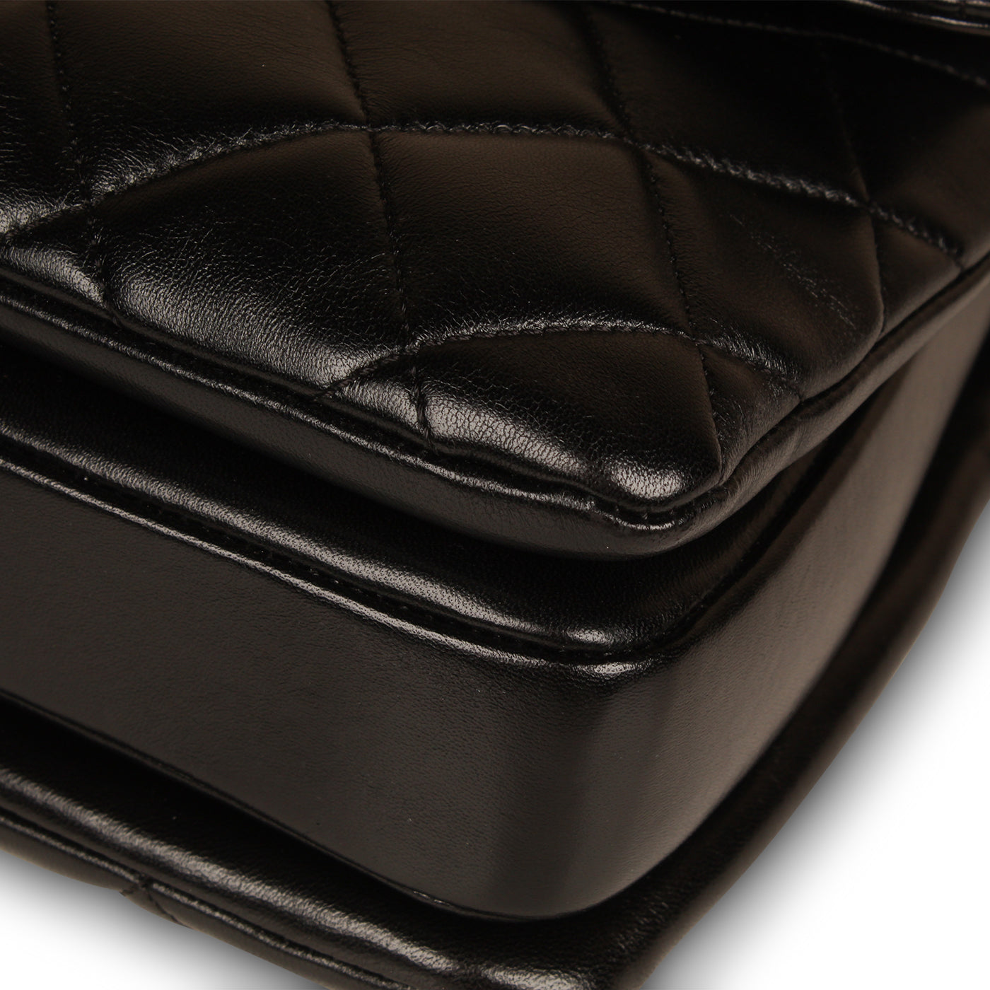 Trendy CC Flap Bag - Medium Black