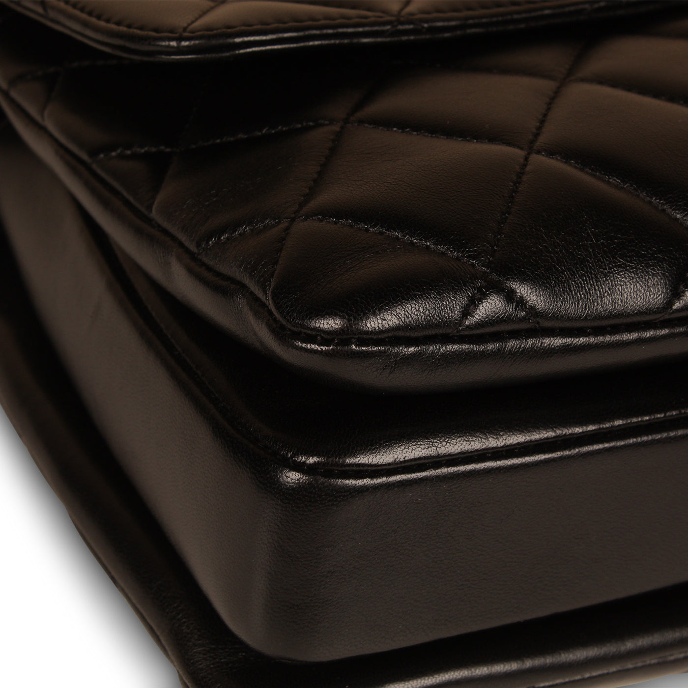 Trendy CC Flap Bag - Medium Black