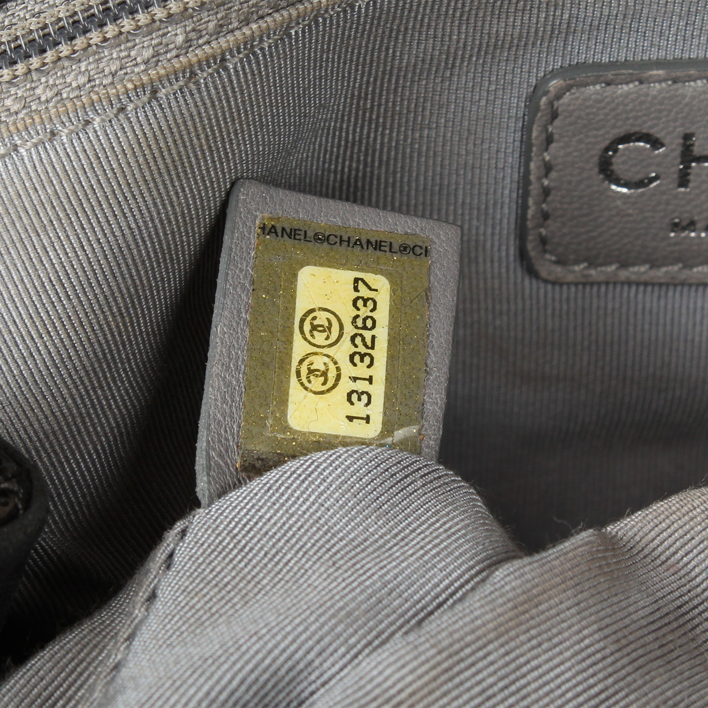 Vintage Black Vinyl Shoulder Bag