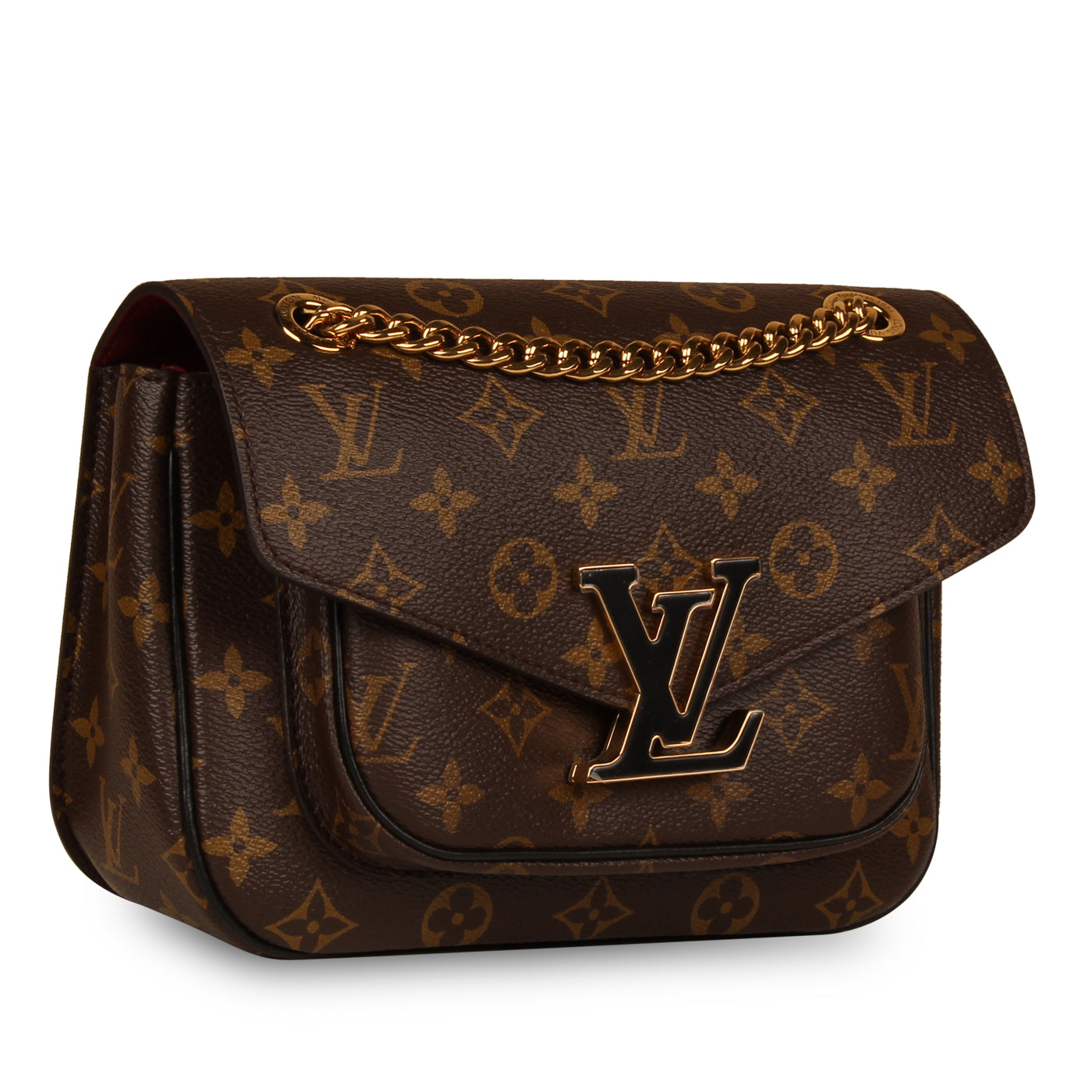 BNIB Louis Vuitton Passy Monogram Chain Bag Size: 24 x 17 x 12 cm (Depth x  Height x Width) price 25.000.000