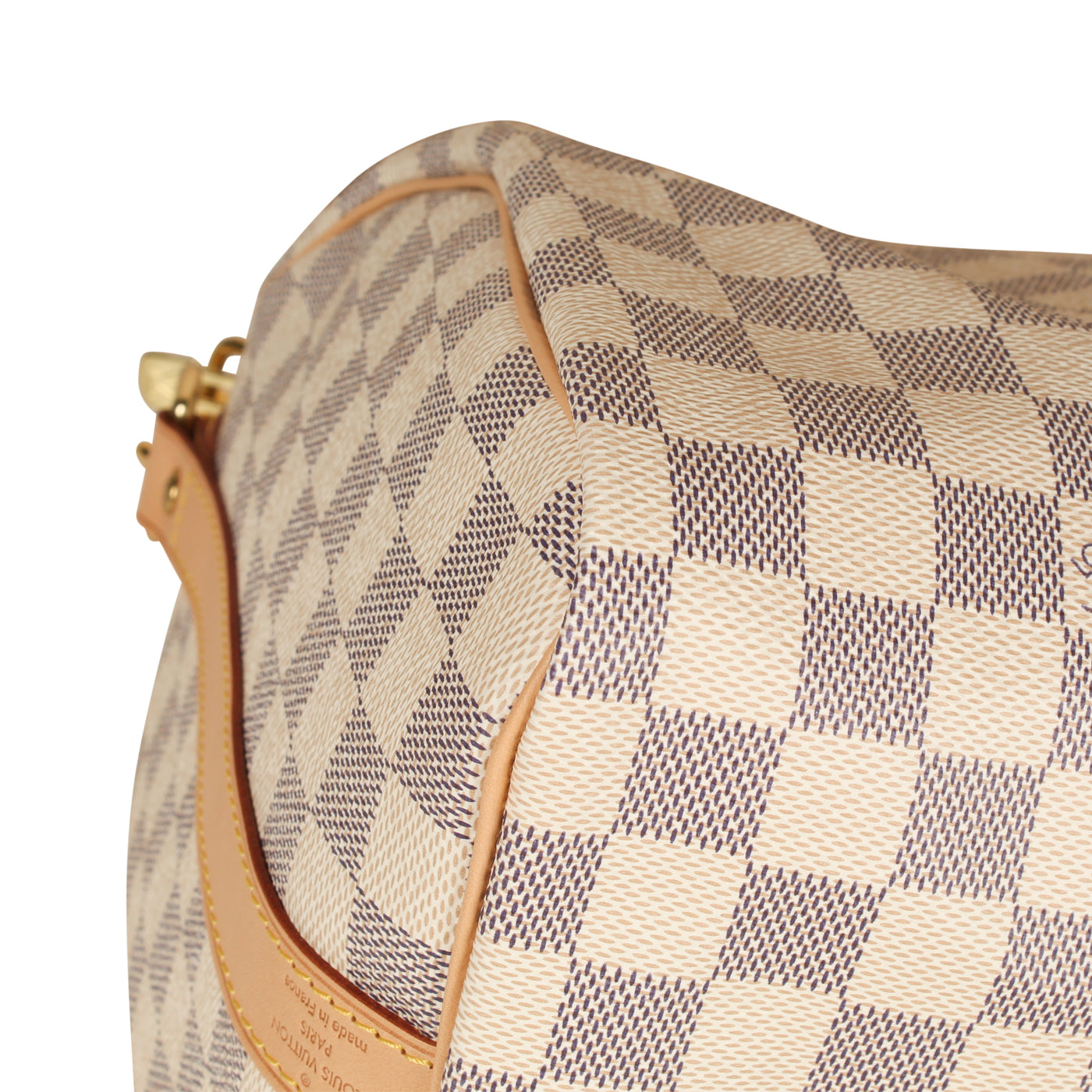 2019 RECEIPT Louis Vuitton Damier Azur Bandouliere Speedy 30 STRAP Bag  $1890+TAX