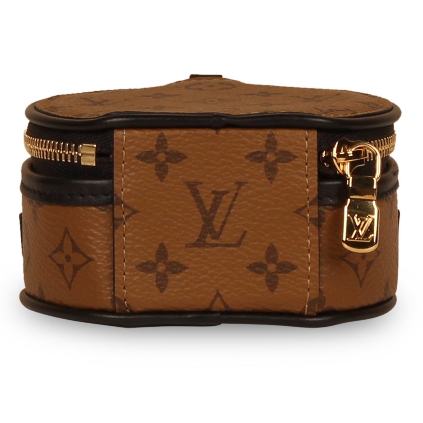Louis Vuitton Mini Boite Chapeau Monogram Reverse Brown in Coated