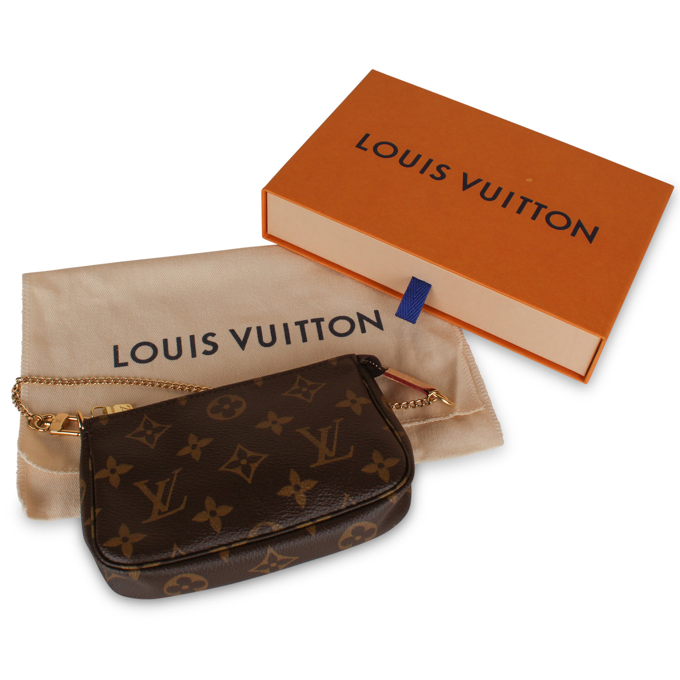 Louis Vuitton Monogram Canvas Small Mini Evening Clutch Pochette