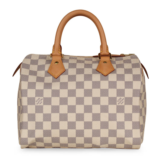 Speedy 25 - Damier Azur