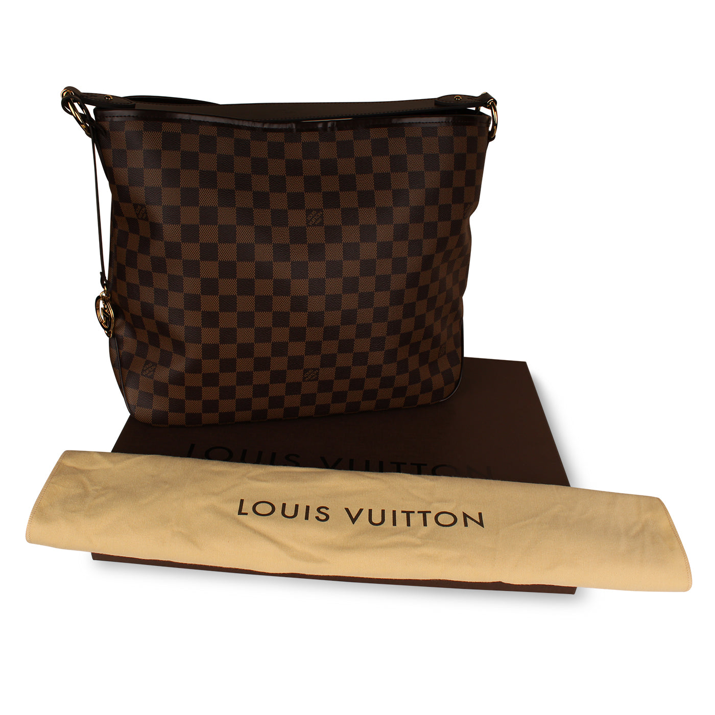 Louis Vuitton Damier Ebene Brown Delightful mm