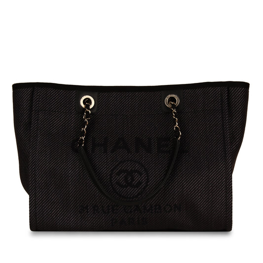 Denim Deauville Tote - Small