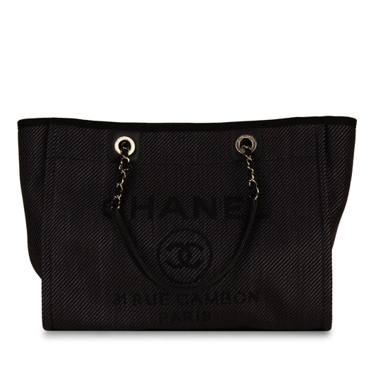 Denim Deauville Tote - Small