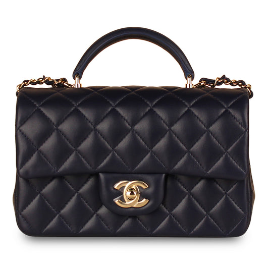 Classic Flap Bag - Mini Rectangular Top Handle