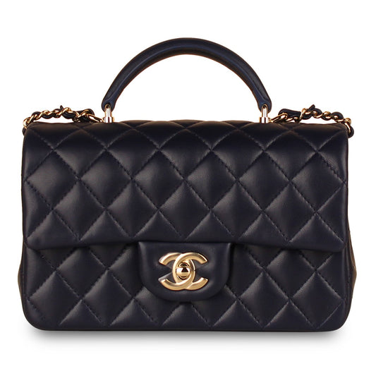 Classic Flap Bag - Mini Rectangular Top Handle