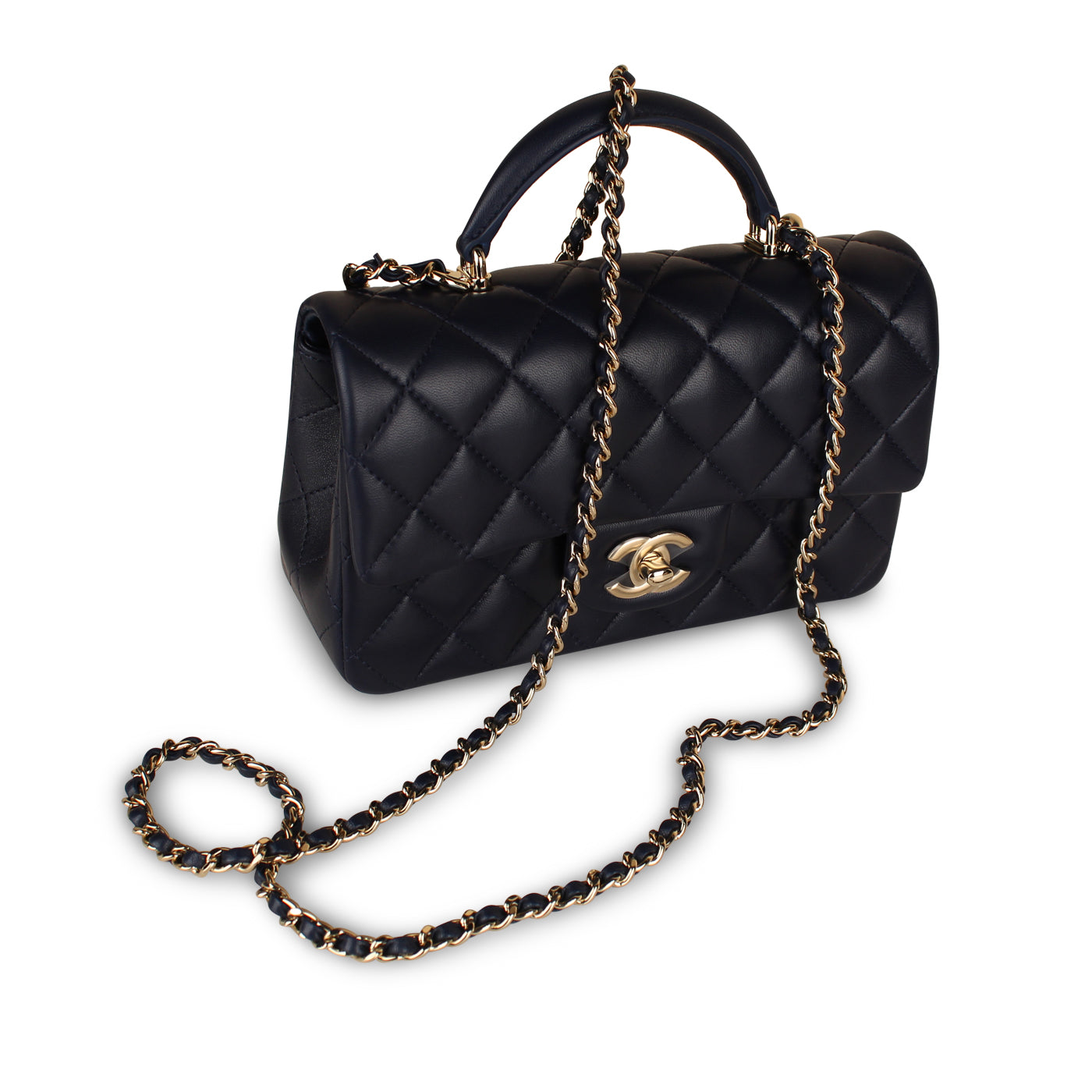 Classic Flap Bag - Mini Rectangular Top Handle