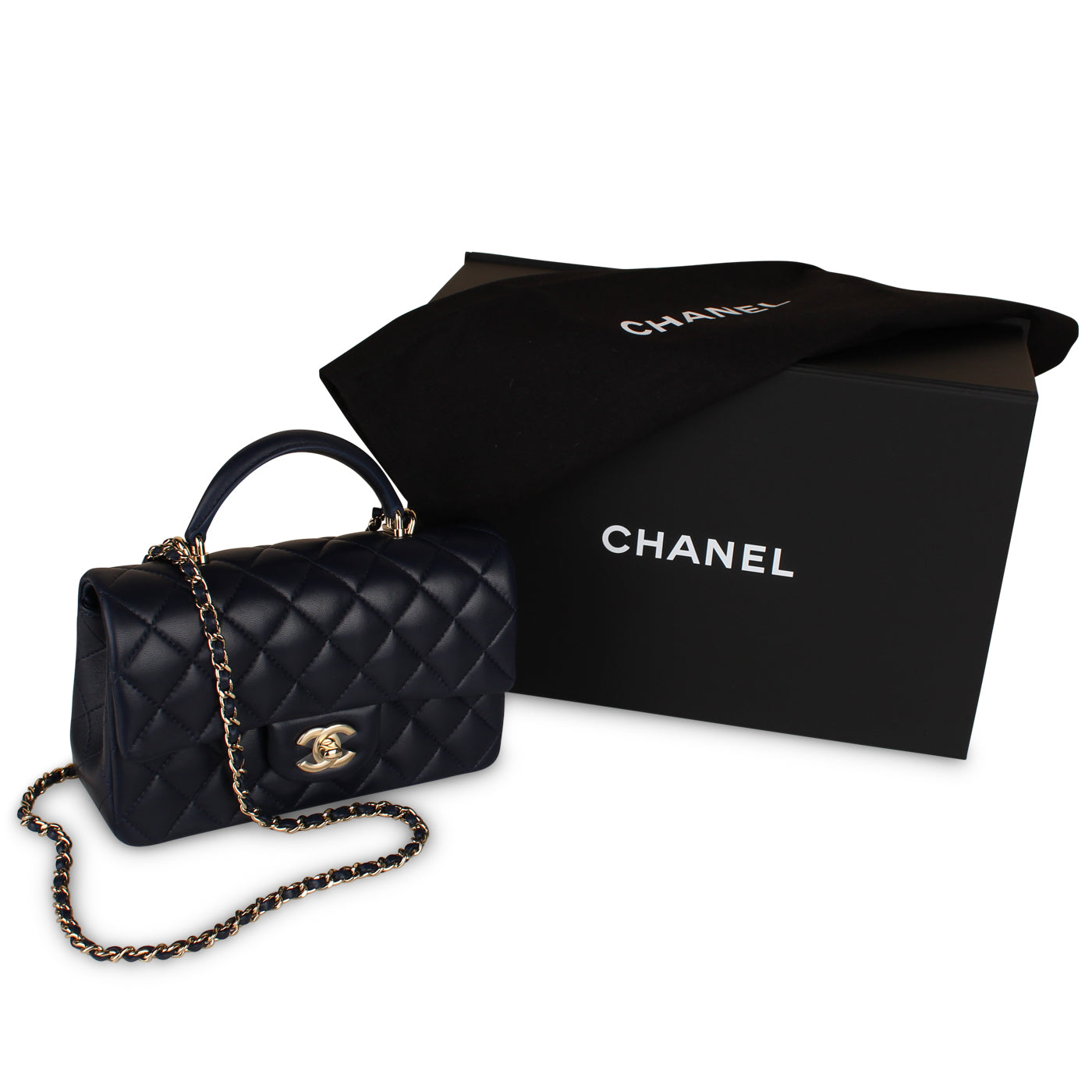 Classic Flap Bag - Mini Rectangular Top Handle